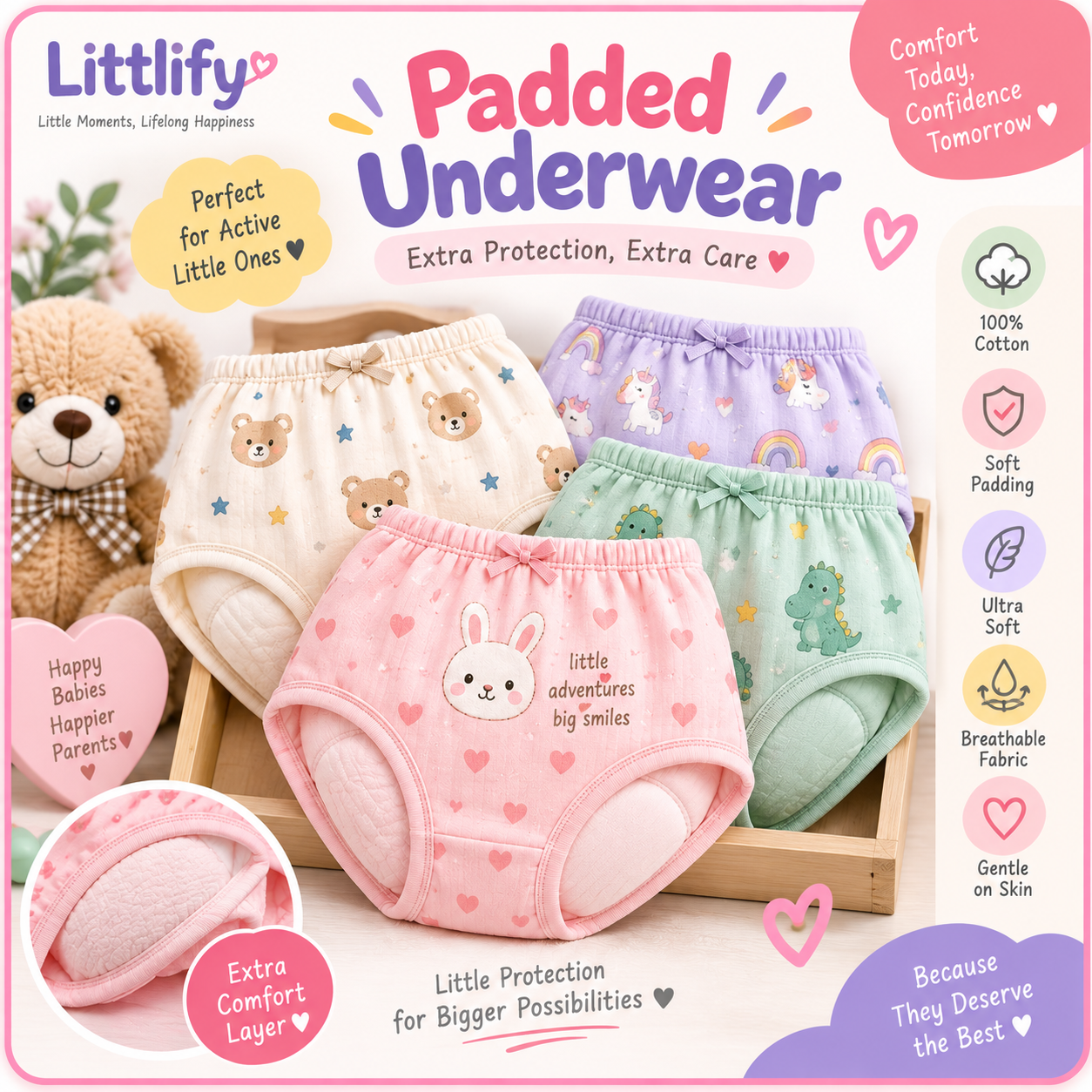 Padded Underwear